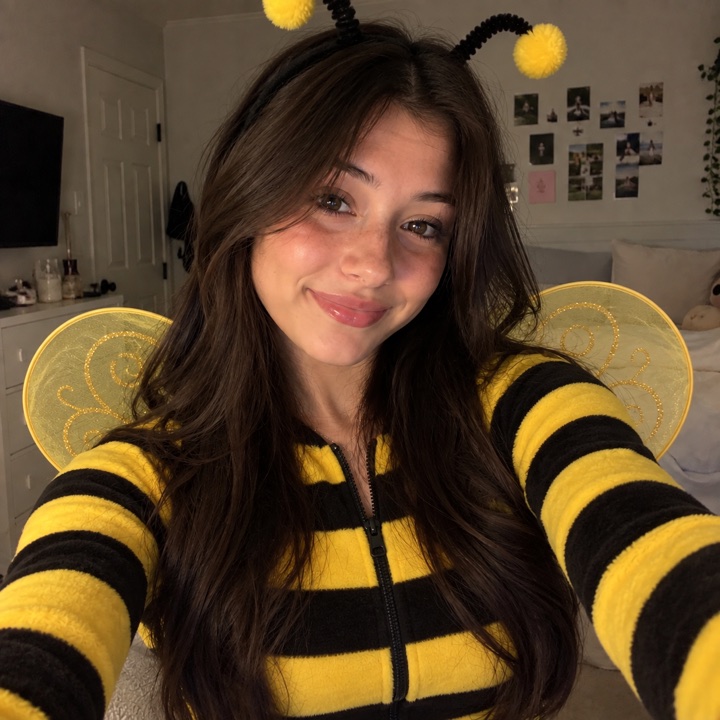 Bumblebee Cat costume on the AI avatar
